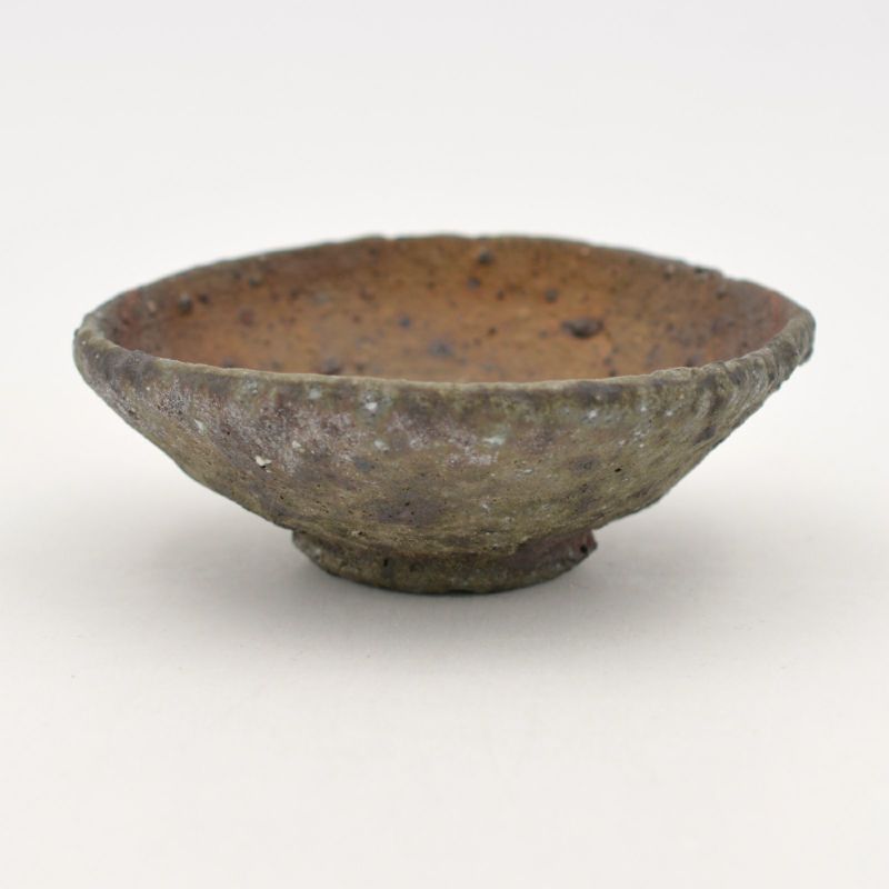 【新品未使用】織部　鉢 ミニ火鉢 大のみ】 8インチ 1点 黄色 黄釉 風水 シノワズリ 火鉢