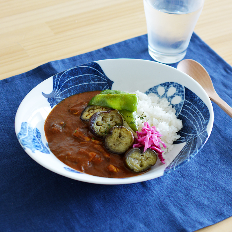 軽～い お野菜カレー皿