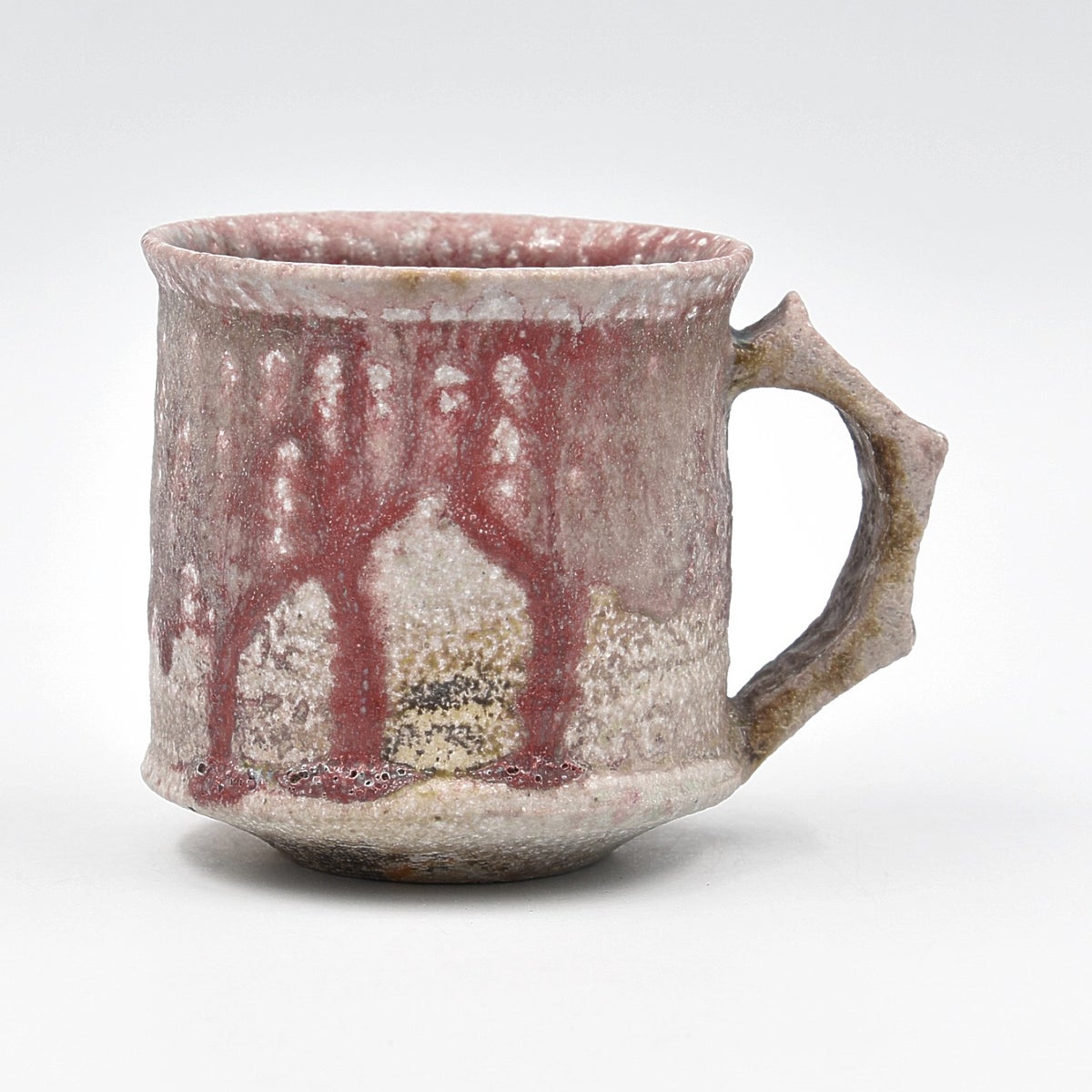 高橋燎 信楽焼 赤土 焼締マグカップ トレインキルン薪窯 高橋燎 Ryo Takahashi solo exhibition｜和食器通販｜織部 Online